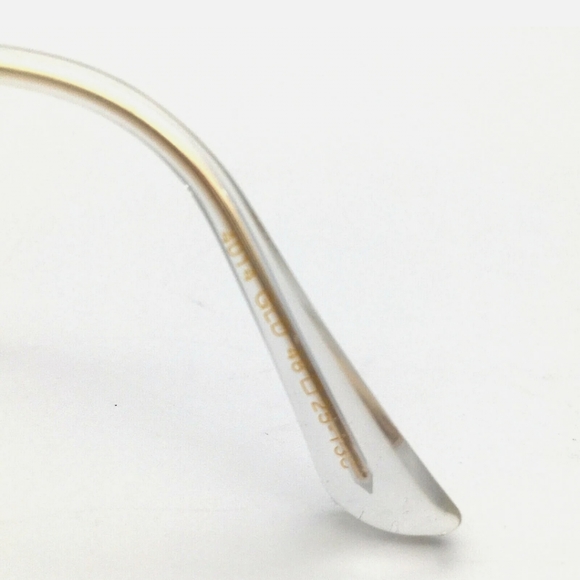 TRUE RELIGION Sunglasses Gold Frame Blue Round Shade - Picture 8 of 8